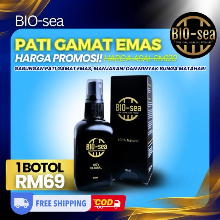 Minyak Gamat Emas Bio Sea - Image 8