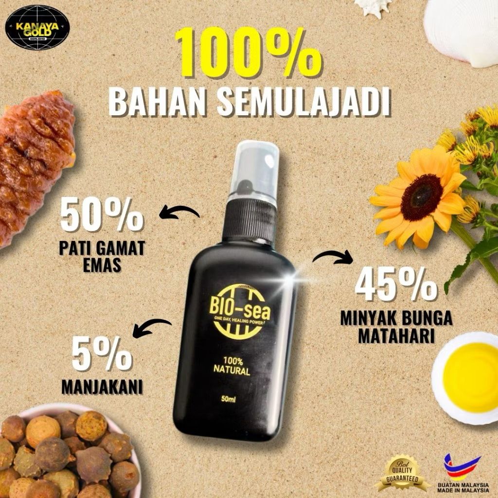 Minyak Gamat Emas Bio Sea - Image 4