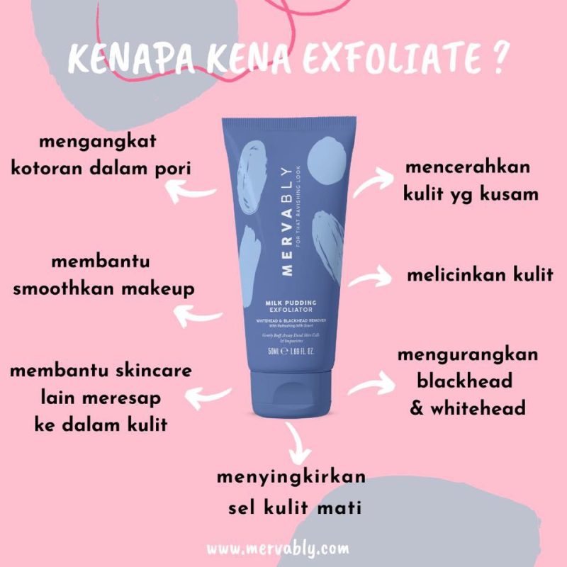 MERVABLY MILK PUDDING EXFOLIATOR