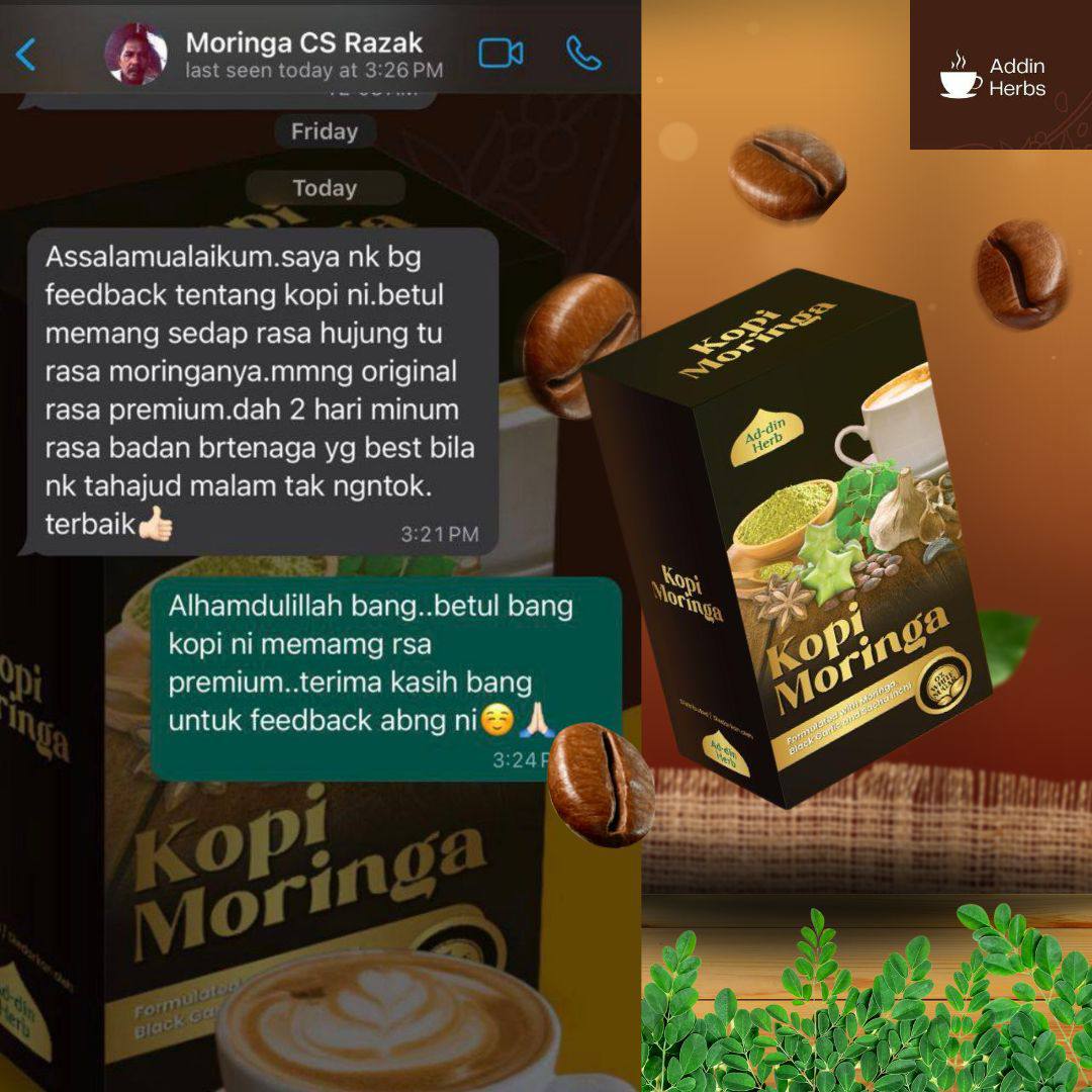 Kopi Moringa Ad-Din Herbs - Image 3