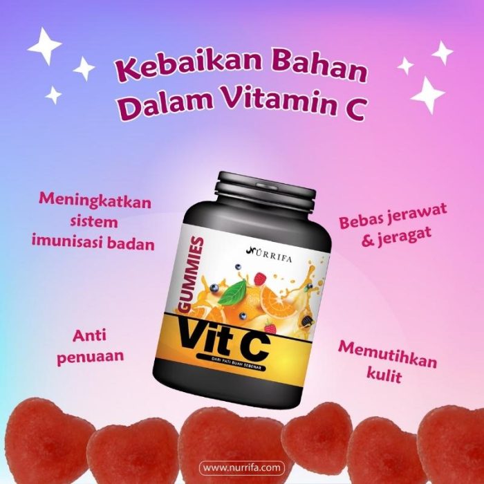 Gummies Vit C by Nurrifa